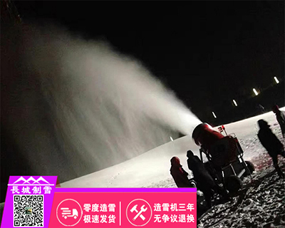 造雪设备供水系统是为解决压力不足